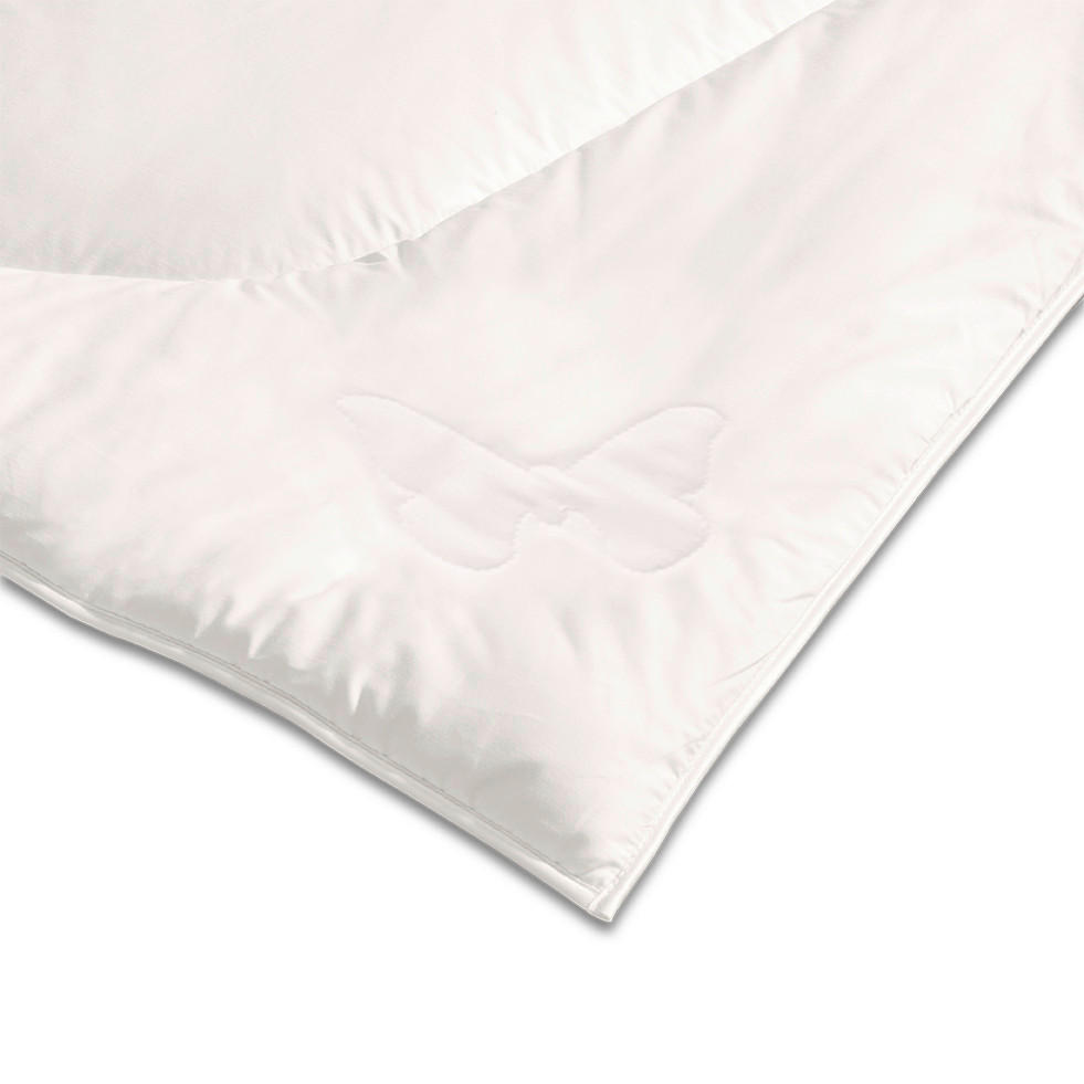 Thumbnail - Kauffmann Steppbett Wildseide, Weiß, Textil, Füllung: Wildseide, 135x200 cm, Oeko-Tex® Standard 100, Schlaftextilien, Be...