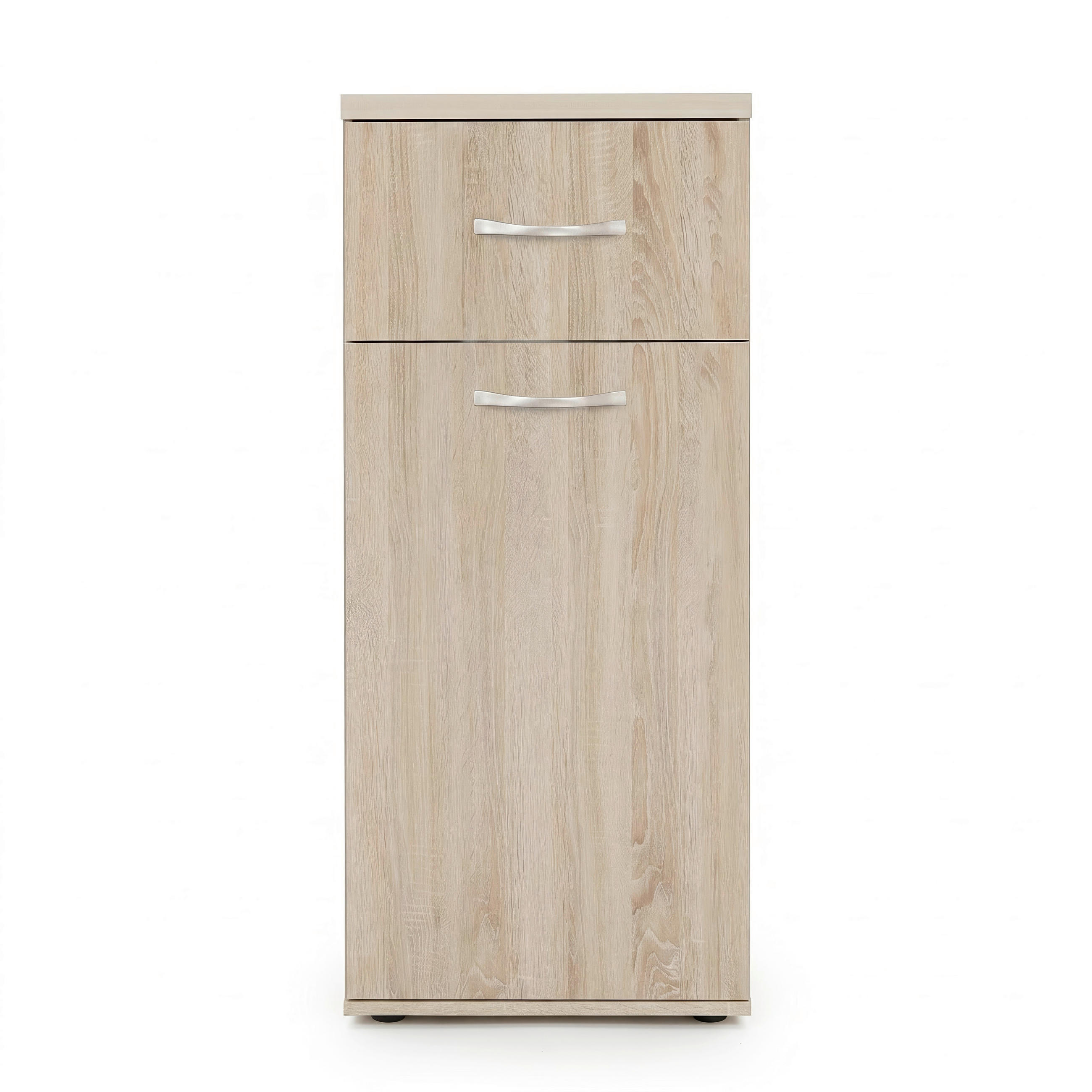 KOMODA   50/116/43 cm   hrast Sonoma  - hrast Sonoma, Basics, drvni materijal (50/116/43cm)