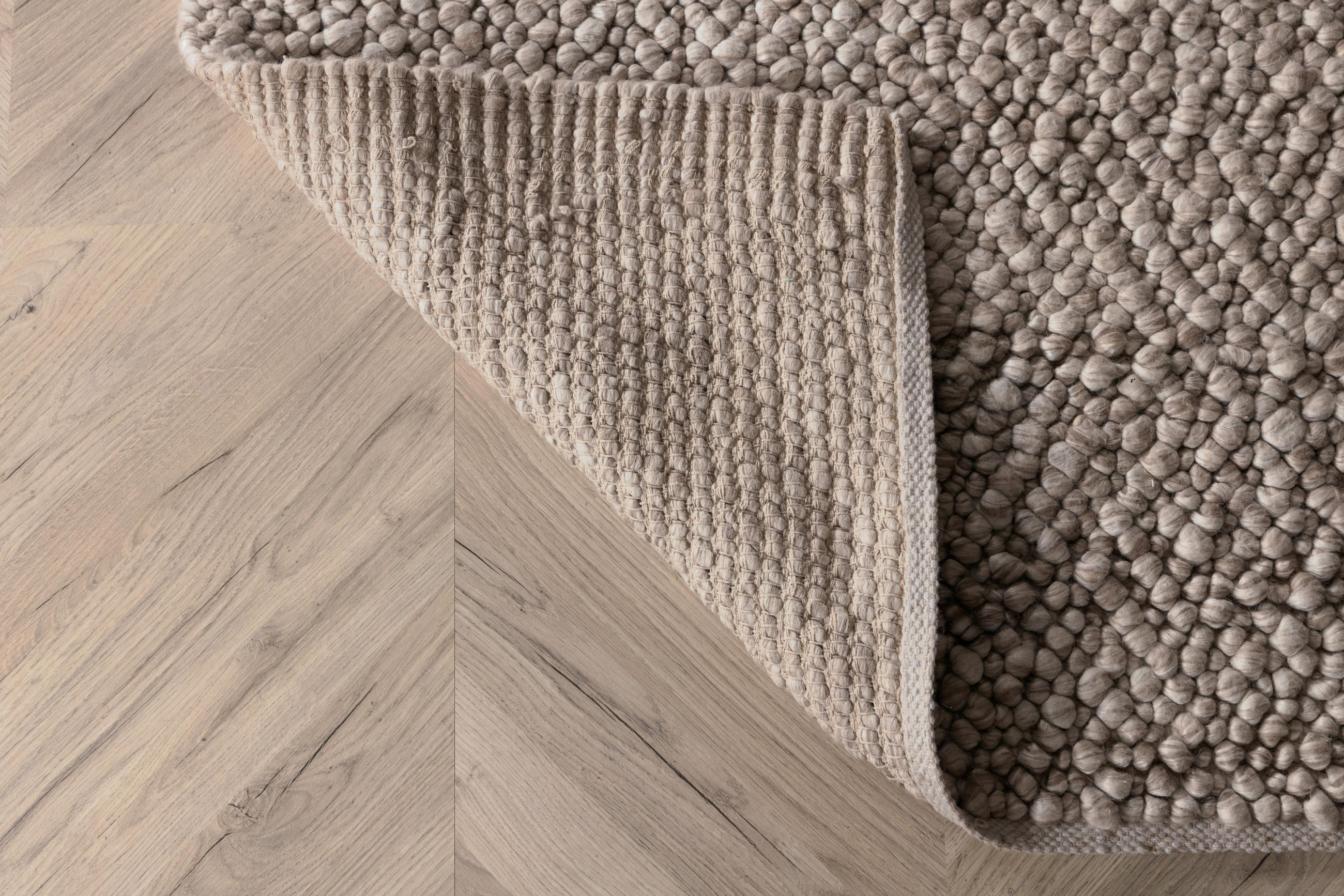 Thumbnail - P & B Hochflorteppich, Beige, Textil, Uni, rechteckig, 200x300 cm, pflegeleicht, Teppiche & Böden, Teppiche, Hochflortep...