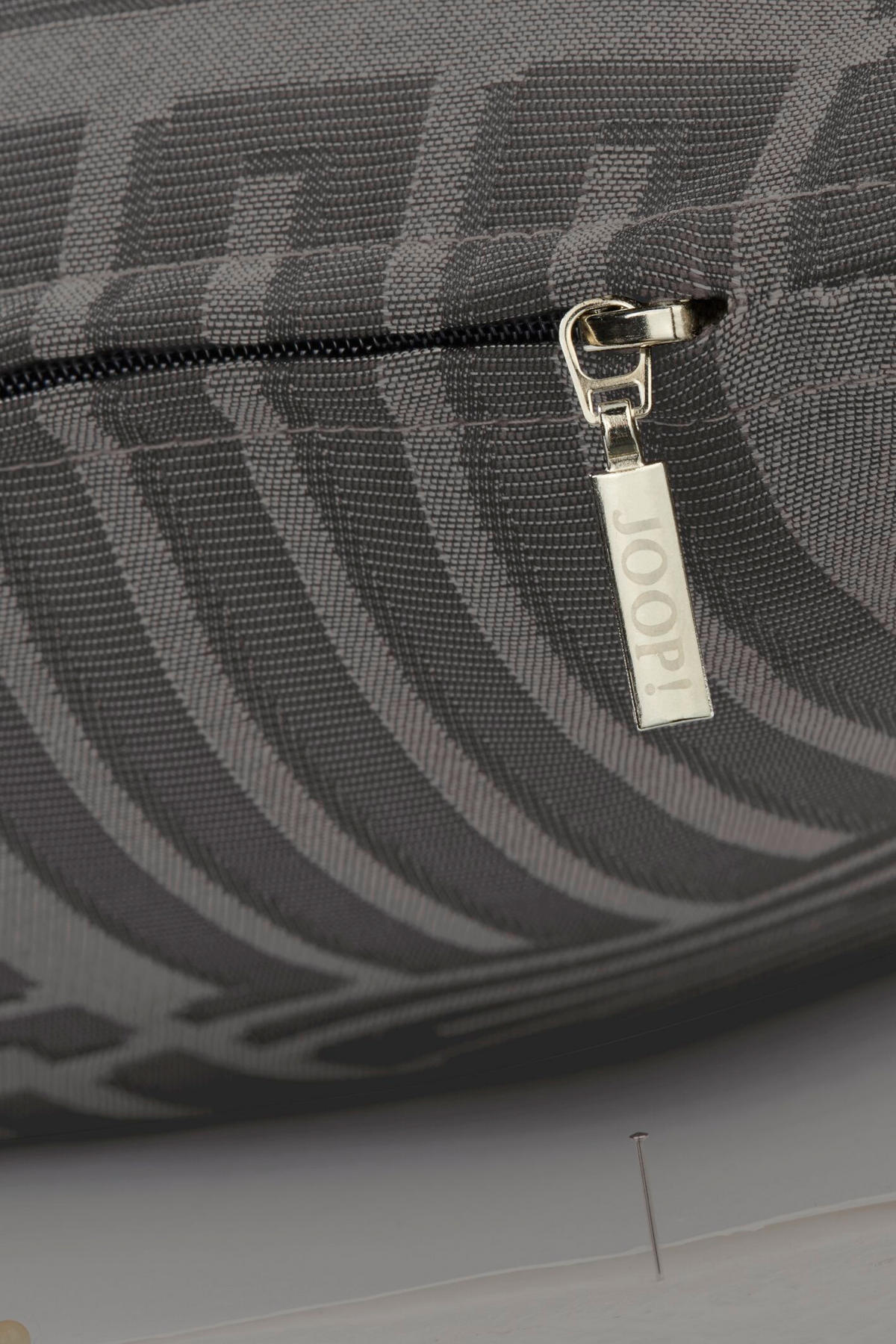 KISSENHÜLLE J!Fine Bars 50/50 cm  - Taupe/Grau, Basics, Textil (50/50cm) - Joop!