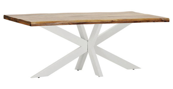 TISCHPLATTE      - Naturfarben, Design, Holz (200/100/5cm) - Landscape
