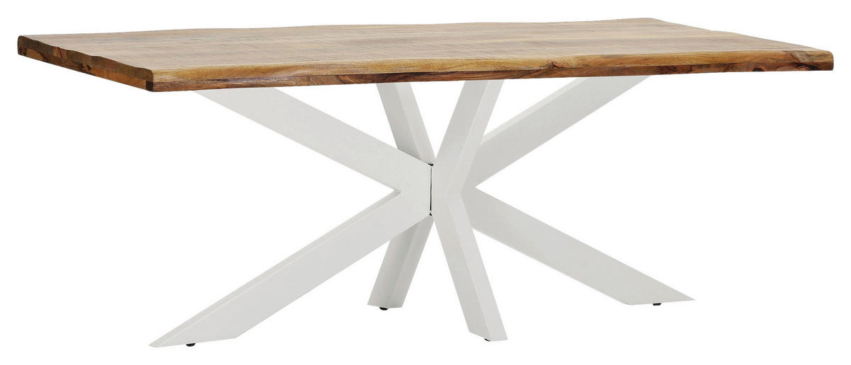 TISCHPLATTE Naturfarben   - Naturfarben, Design, Holz (200/100/5cm) - Landscape