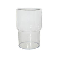 SERVIRNA MIZICA        30/44,5 cm      - prosojno, Basics, steklo (30/44,5cm)