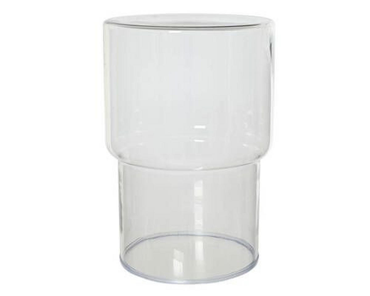 SERVIRNA MIZICA        30/44,5 cm      - prosojno, Basics, steklo (30/44,5cm)