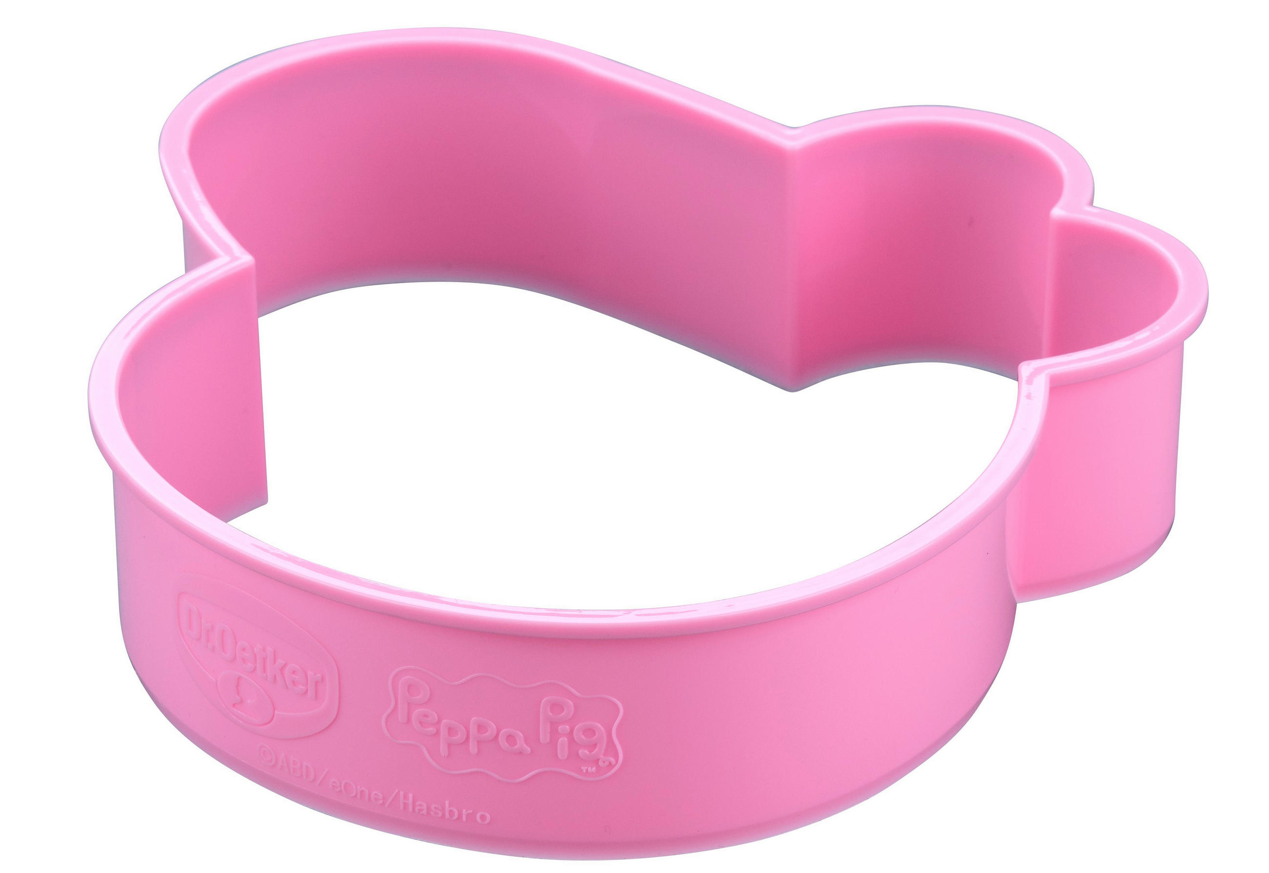VYKRAJOVACIA FORMA PEPPA - pink, Basics, plast (16,5/4/16cm)