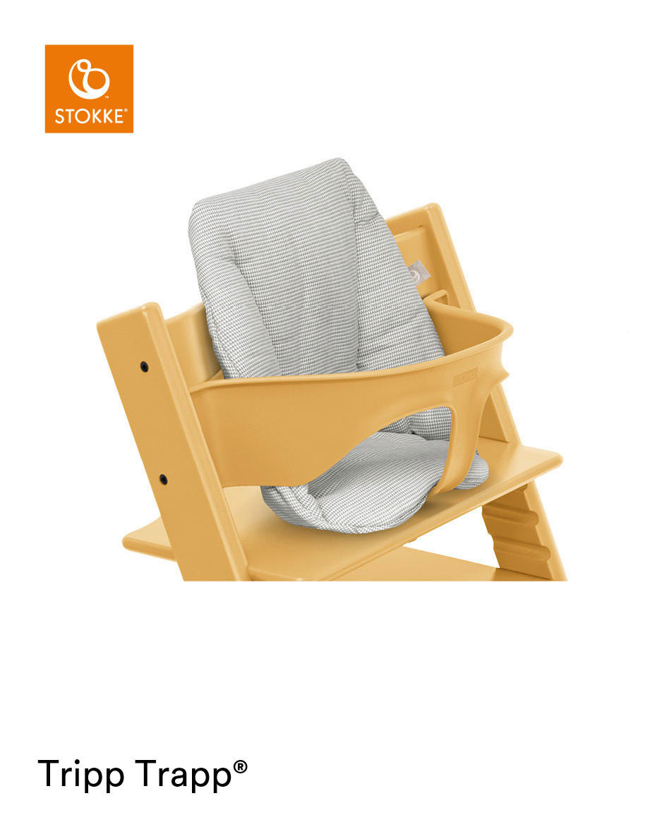 MADLO VYSOKÉ ŽIDLE, světle žlutá - světle žlutá, Basics, plast (43/19/22cm) - Stokke