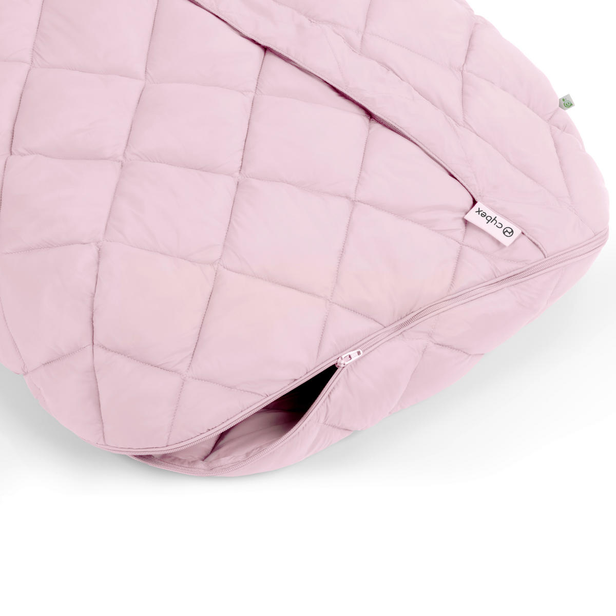 FUßSACK Snogga 2  - Hellrosa, Basics, Textil (90/50/20cm) - cybex GOLD
