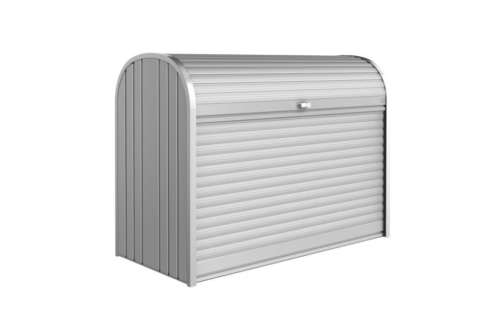 GERÄTESCHRANK 163/120/78 cm  - Silberfarben, Design, Metall (163/120/78cm) - Biohort