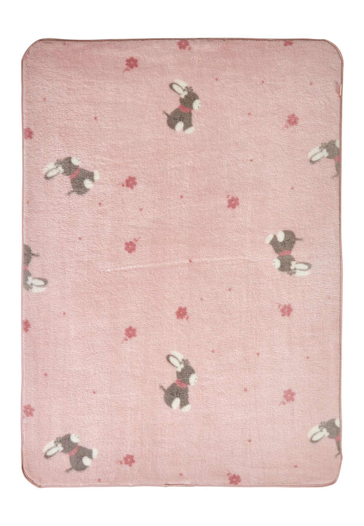 BABYDECKE 100/75/1 cm  - Hellrosa, Basics, Textil (100/75/1cm) - Sterntaler