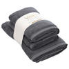 SADA RUČNÍKŮ A OSUŠEK, tmavě šedá - tmavě šedá, Basics, textil - Vossen