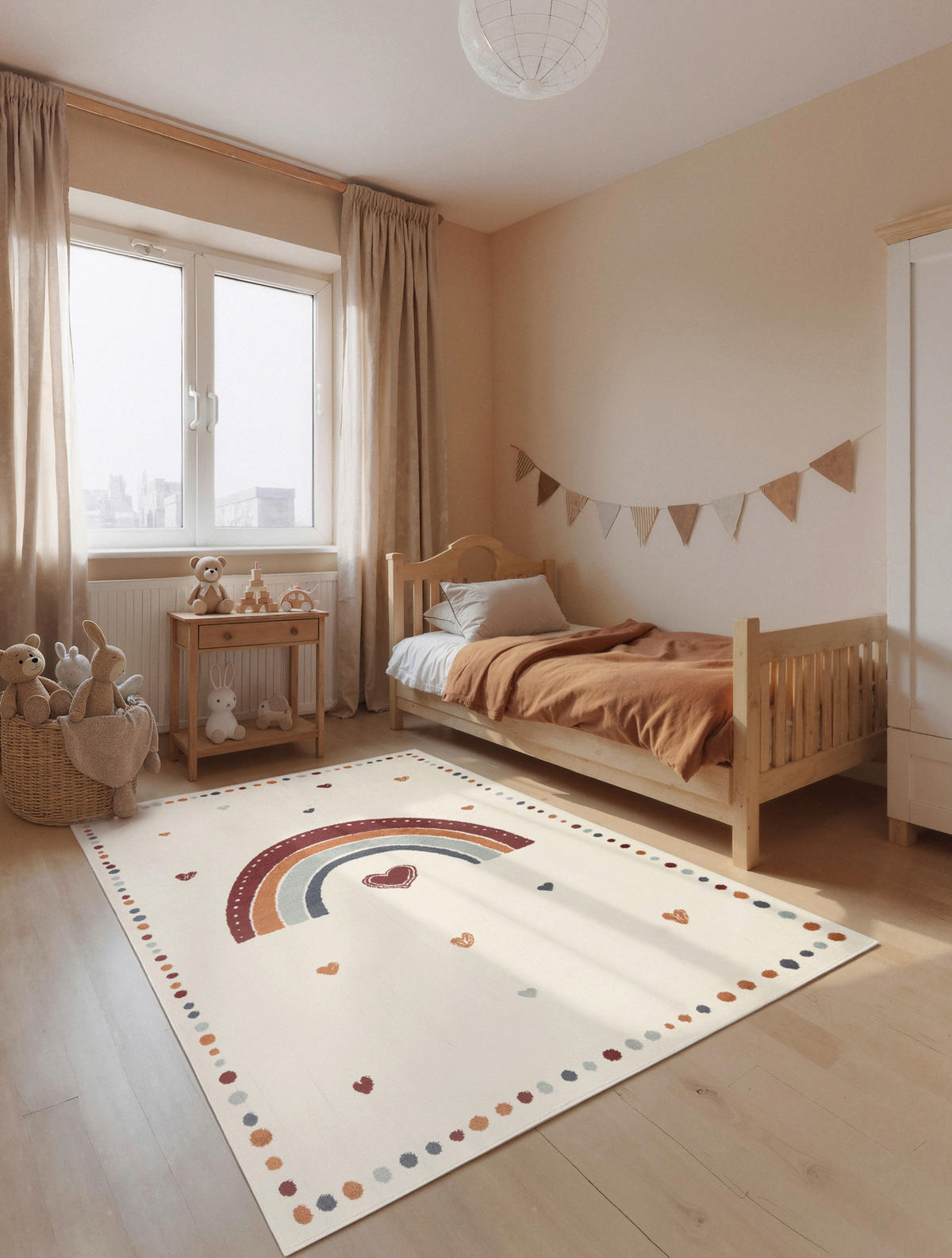 KINDERTEPPICH 120/170 cm Adventures  - Multicolor/Creme, Design, Kunststoff/Textil (120/170cm)