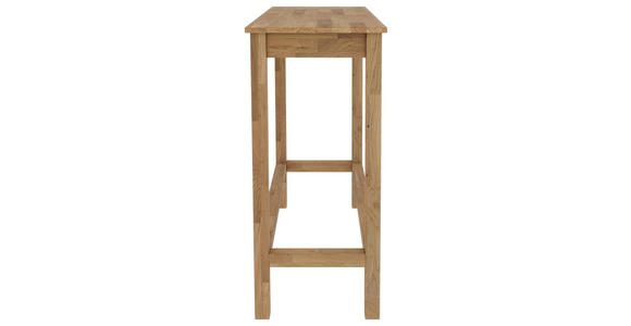 BARTISCH Wildeiche massiv rechteckig Wildeiche  - Wildeiche, KONVENTIONELL, Holz (108/45/107cm) - Cantus