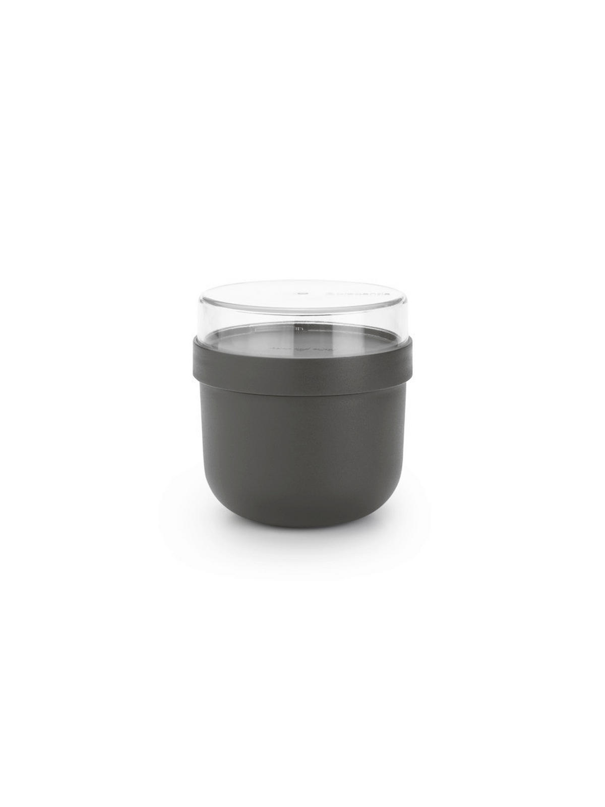 LUNCHBOX 0,5 l  - Dunkelgrau, Basics, Kunststoff (0,5l) - Brabantia