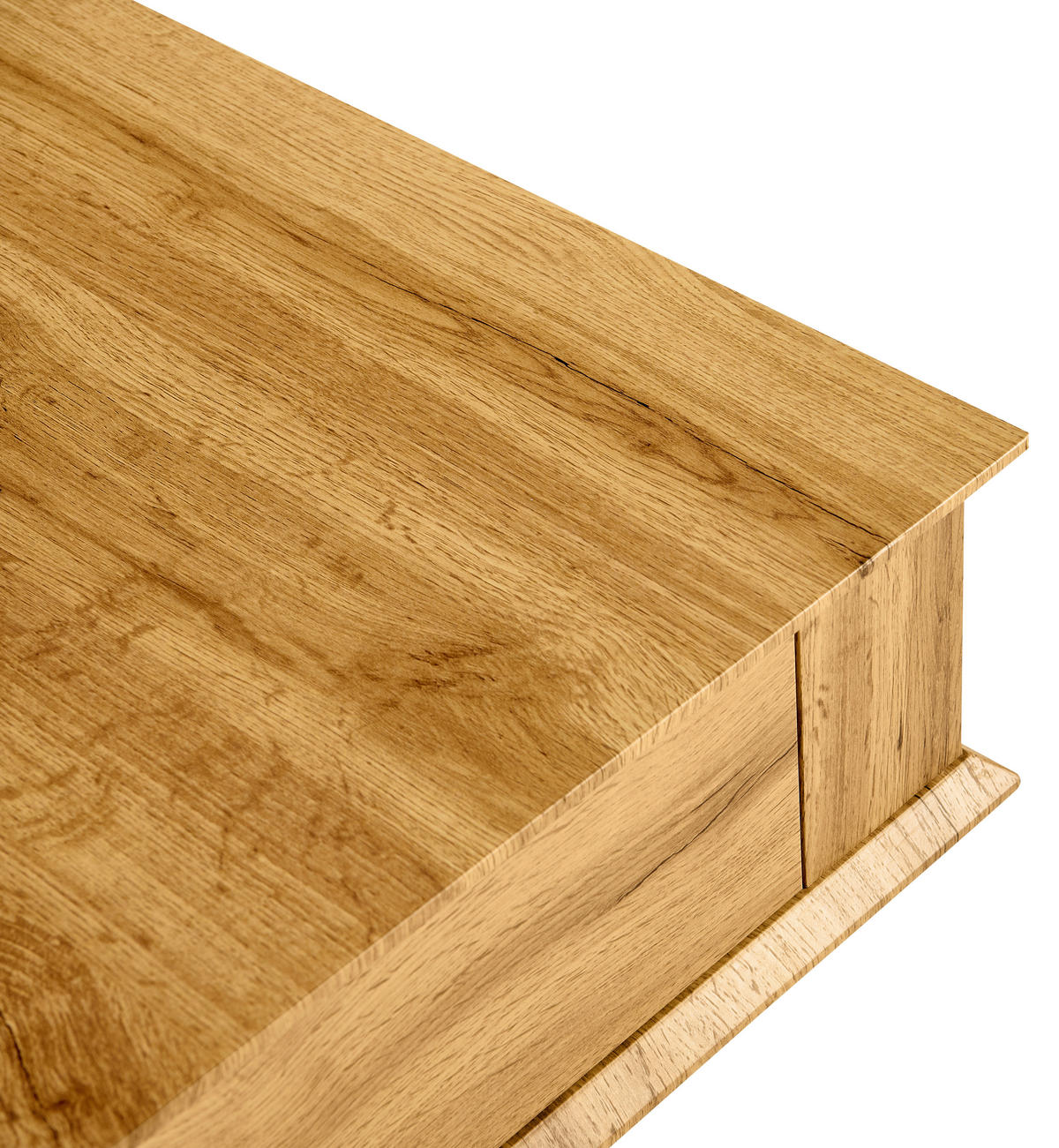 KONFERENČNÝ STOLÍK, čierna, farba duba, kov, papier, kompozitné drevo, 70/70/68 cm - čierna/farba duba, Design, kov/kompozitné drevo (70/70/68cm) - Carryhome