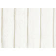 SCHLAFSOFA Cord, Plüsch Weiß  - Schwarz/Weiß, MODERN, Kunststoff/Textil (240/90/120cm) - Carryhome