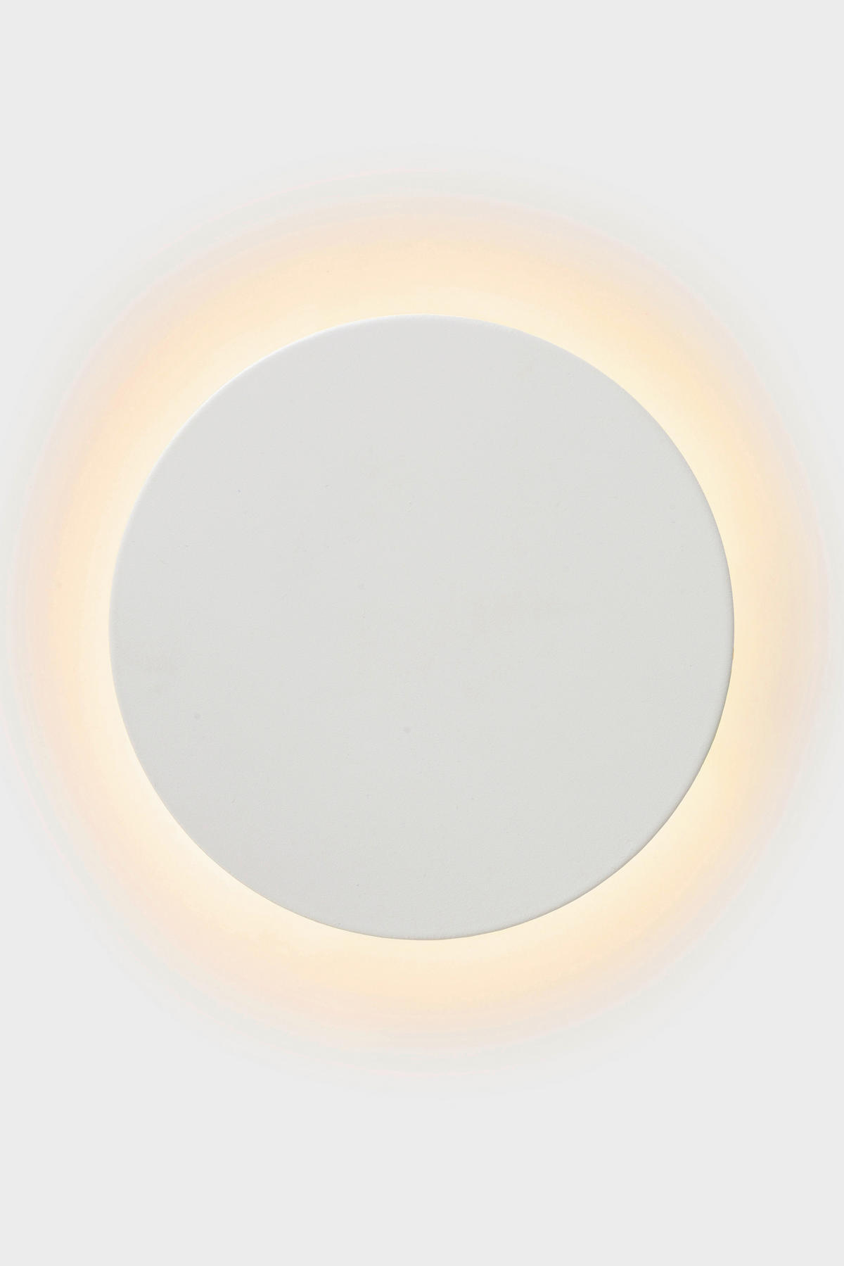LED-WANDLEUCHTE Eklyps 15/3 cm   - Weiß, Design, Metall (15/3cm) - Lucide