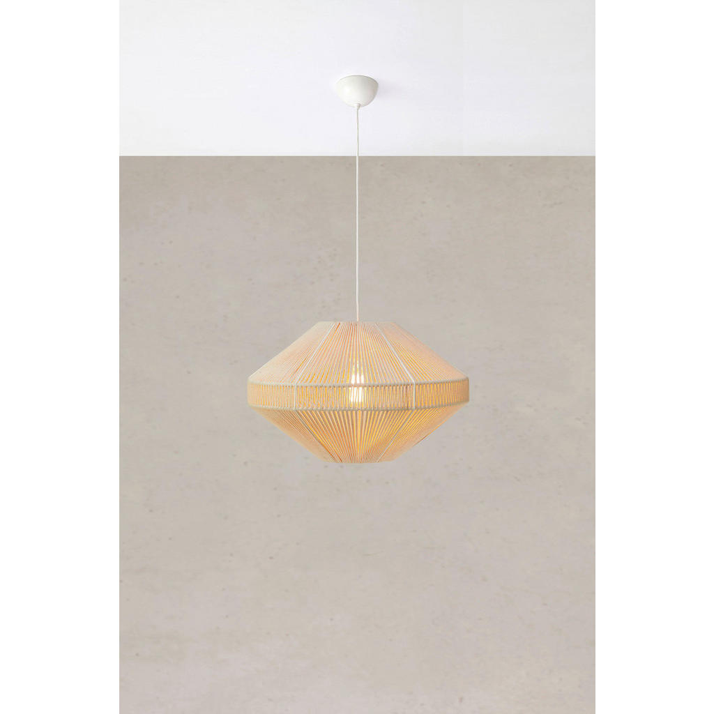 Thumbnail - Markslöjd Hängeleuchte Razzo, Beige, Metall, Textil, oval,oval, 31 cm, Lampen & Leuchten, Innenbeleuchtung, Leuchten nac...