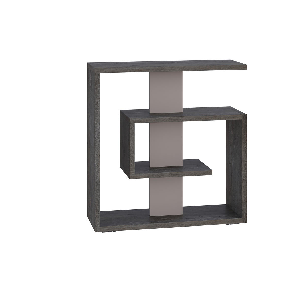 BEISTELLTISCH 55/20/57 cm Braun, Mokka rechteckig  - Braun/Mokka, Design, Holzwerkstoff (55/20/57cm) - Livetastic