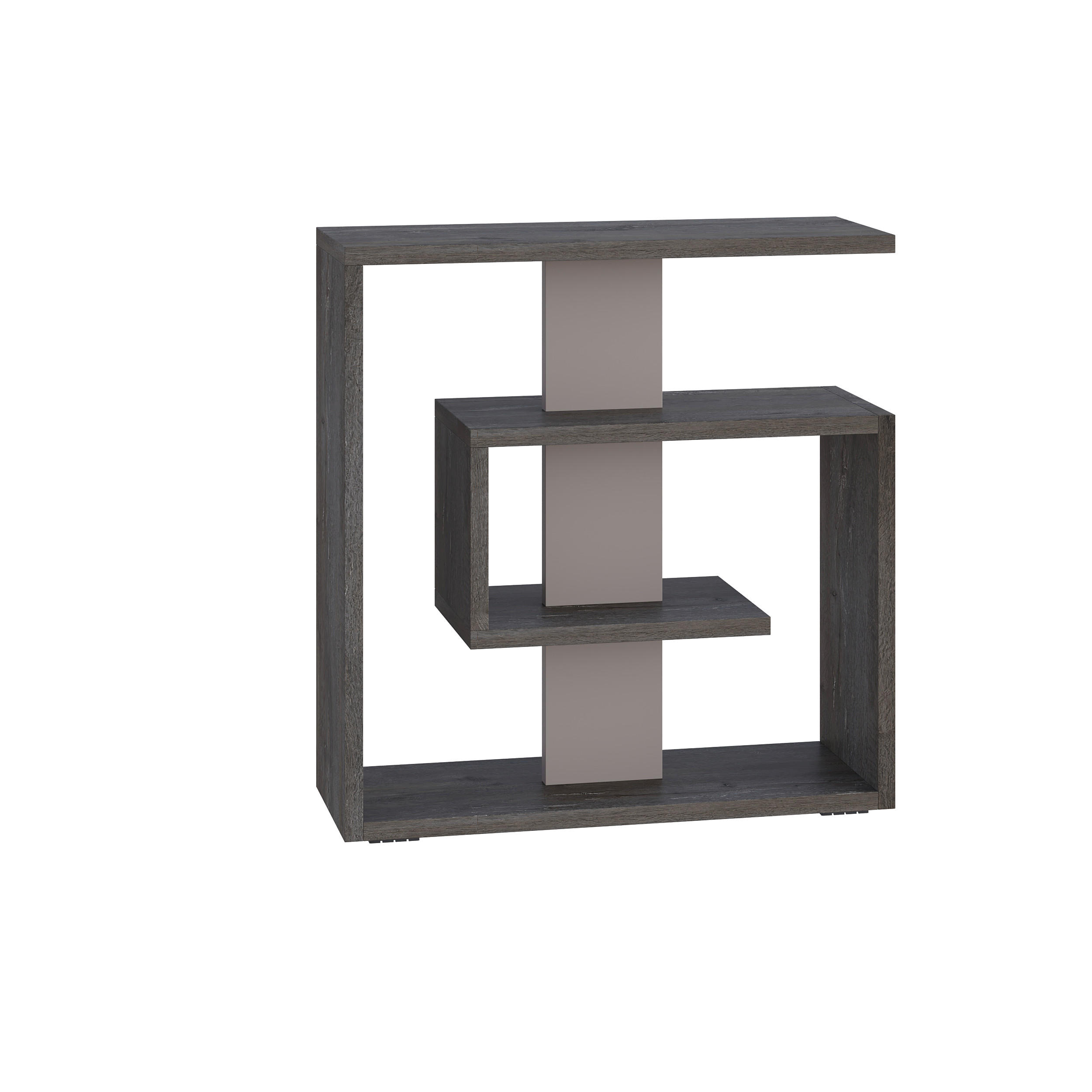 Livetastic Beistelltisch Braun, Mokka 20x57x55 cm