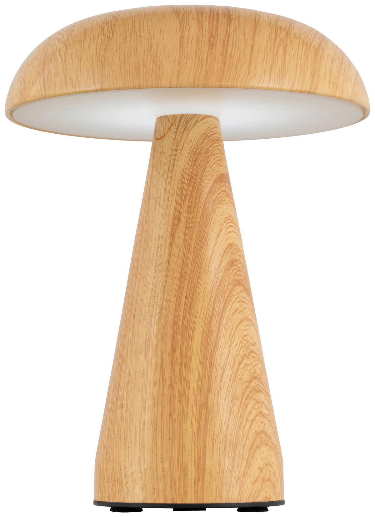 TISCHLEUCHTE - Naturfarben, Trend, Kunststoff/Metall (15,5/21cm) - Novel