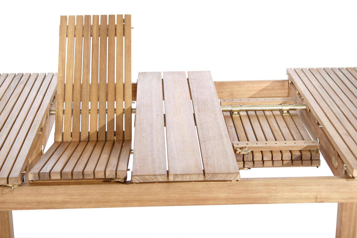 GARTENTISCH 150/100/74 cm Holz rechteckig  - Akaziefarben, KONVENTIONELL, Holz (150/100/74cm) - Siena Garden