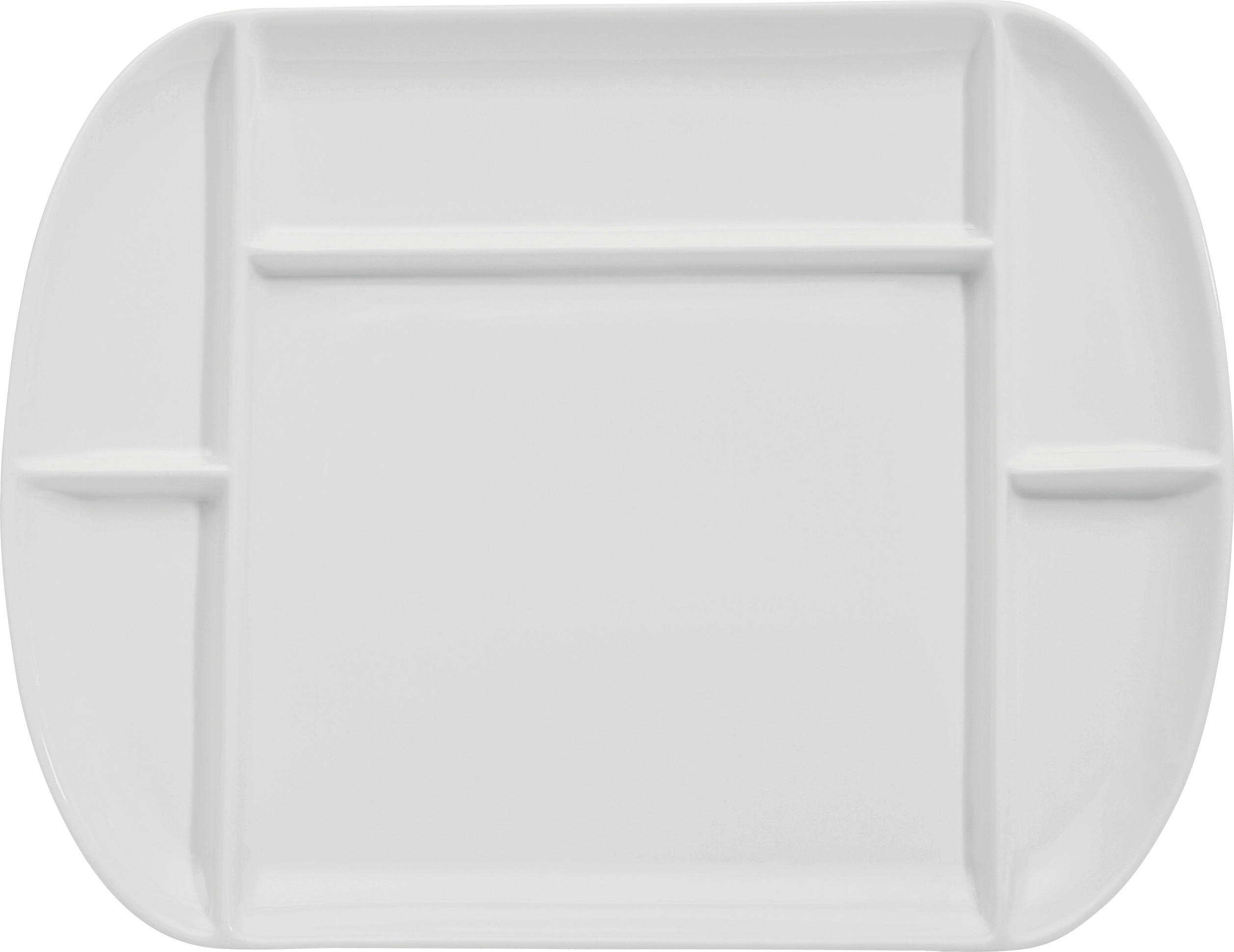 FARFURIE PENTRU FONDUE 26/33 cm  - alb, Basics, ceramică (26/33cm) - Homeware Profession.