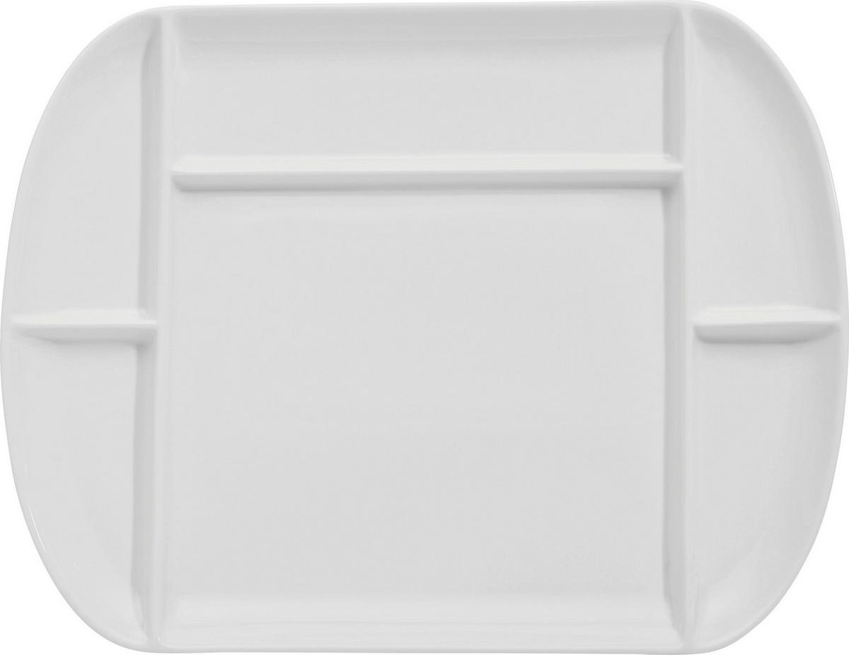 FARFURIE PENTRU FONDUE 26/33 cm  - alb, Basics, ceramică (26/33cm) - Homeware Profession.