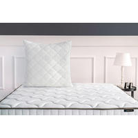 KOPFPOLSTER   - Weiß, Basics, Textil (80/80/15,5cm) - Yatas