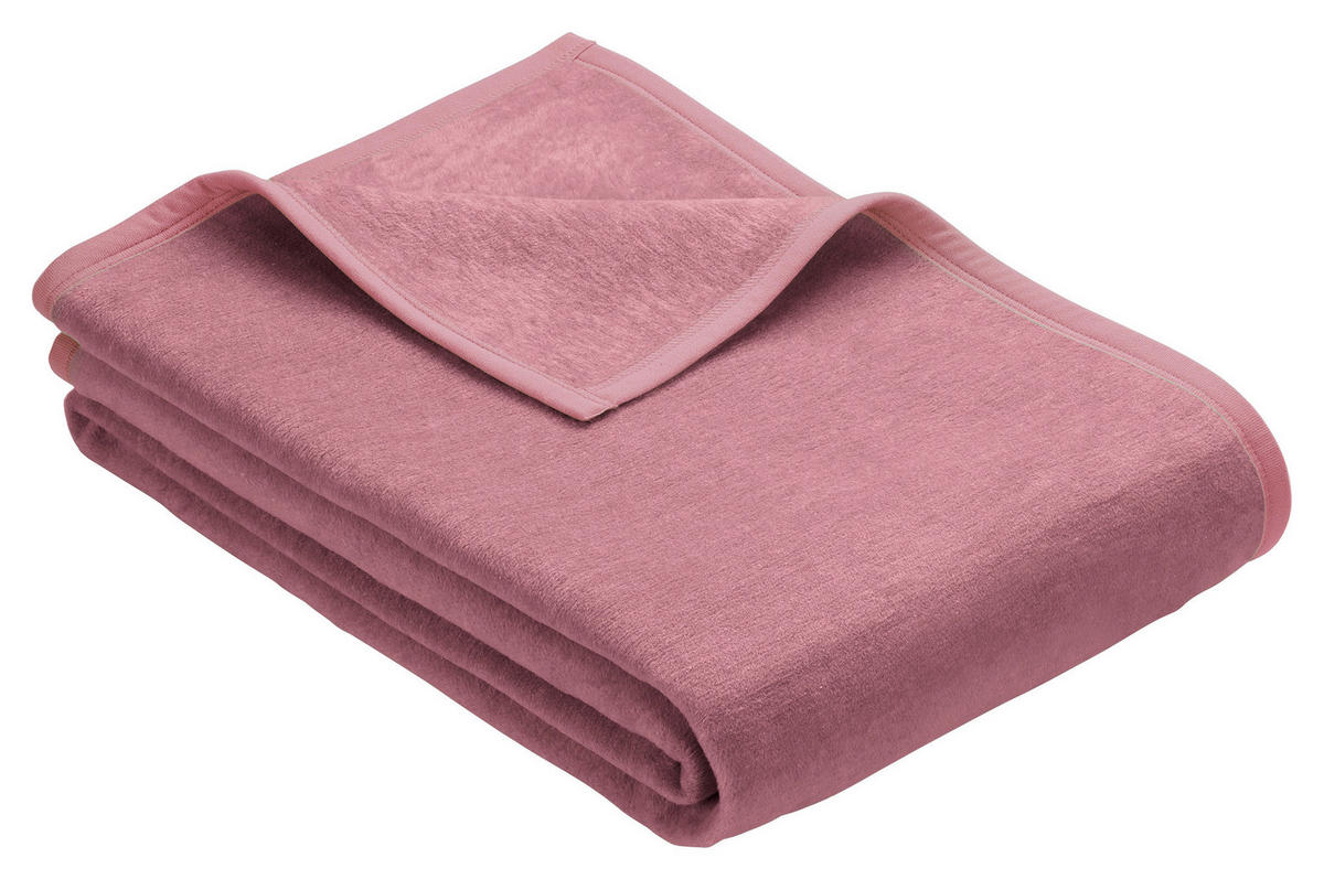 PLAID Melanie 150/200 cm  - Beere, Basics, Textil (150/200cm) - Novel