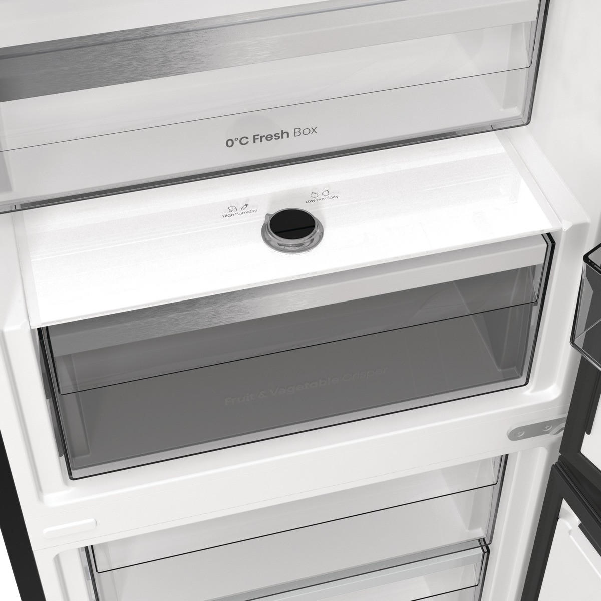 KÜHL-GEFRIER-KOMBINATION 59,5/203/65,8 cm  - Schwarz, Trend (59,5/203/65,8cm) - Hisense