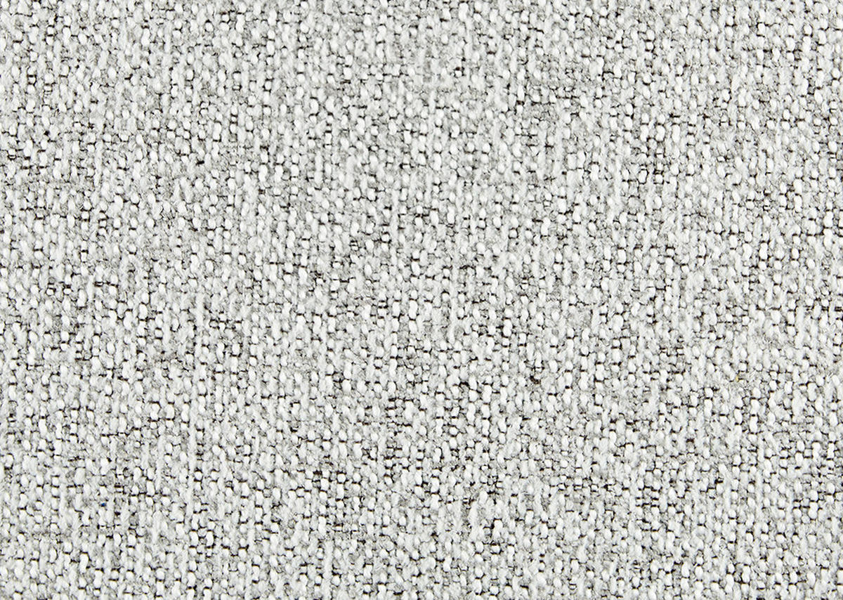 ECKSOFA Silberfarben Webstoff  - Silberfarben/Schwarz, Design, Holz/Textil (284/183cm) - Welnova