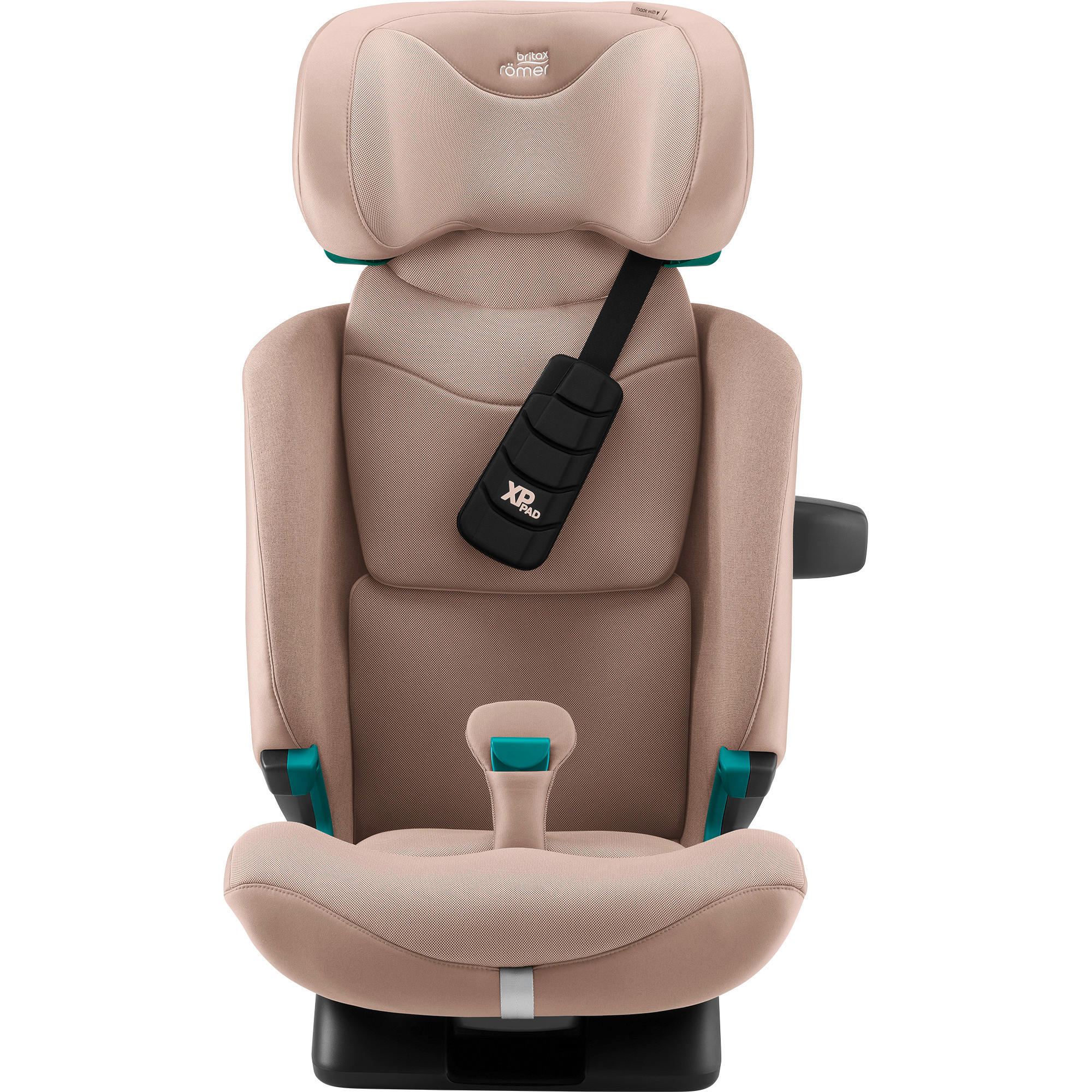 KINDERAUTOSITZ Advansafix Pro  - Hellbraun/Cappuccino, Basics, Kunststoff/Textil (44/60/48cm) - Britax Römer