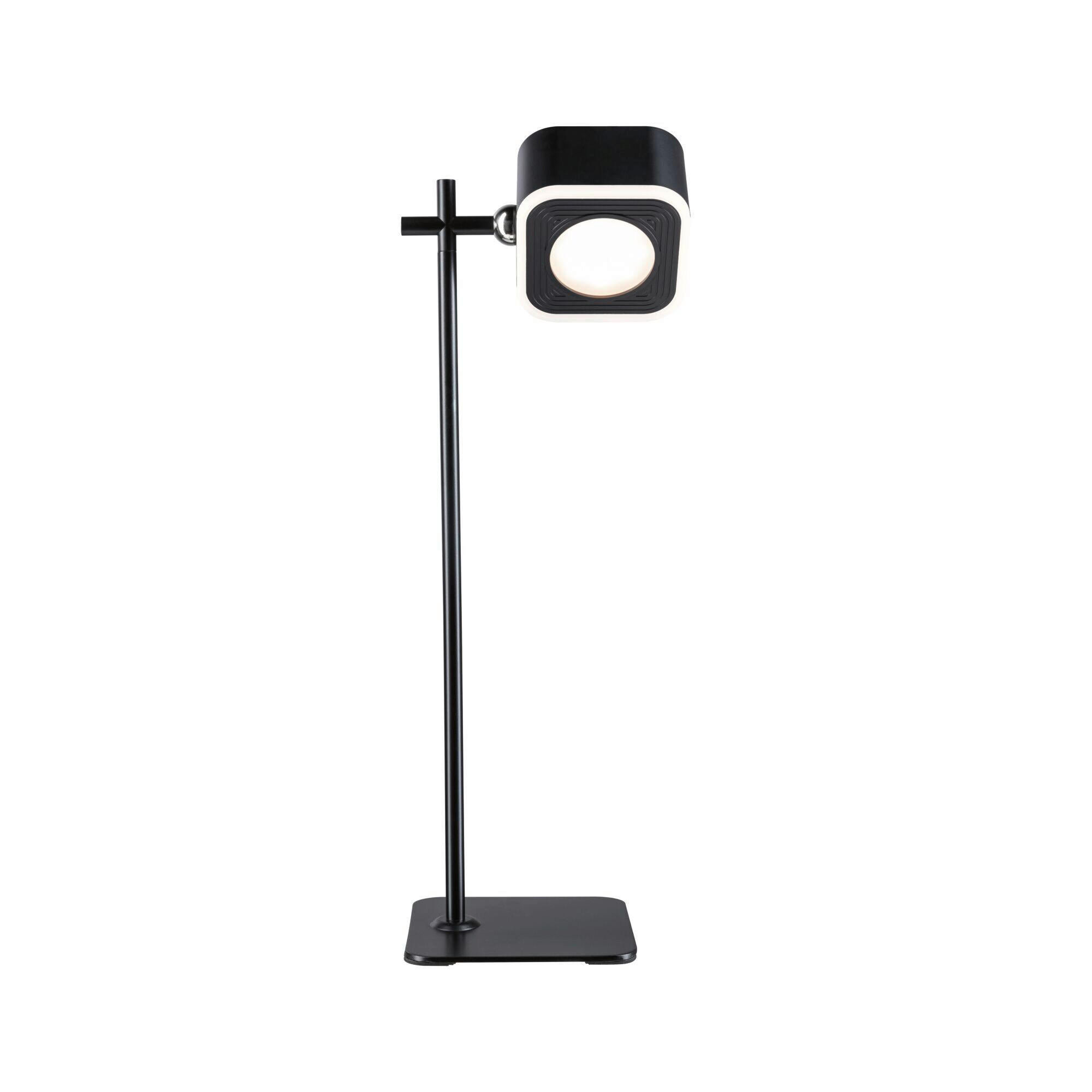 AKKU-TISCHLEUCHTE Varia Magnetic 11/13,8/37,2 cm   - Schwarz, Basics, Kunststoff/Metall (11/13,8/37,2cm) - Paulmann