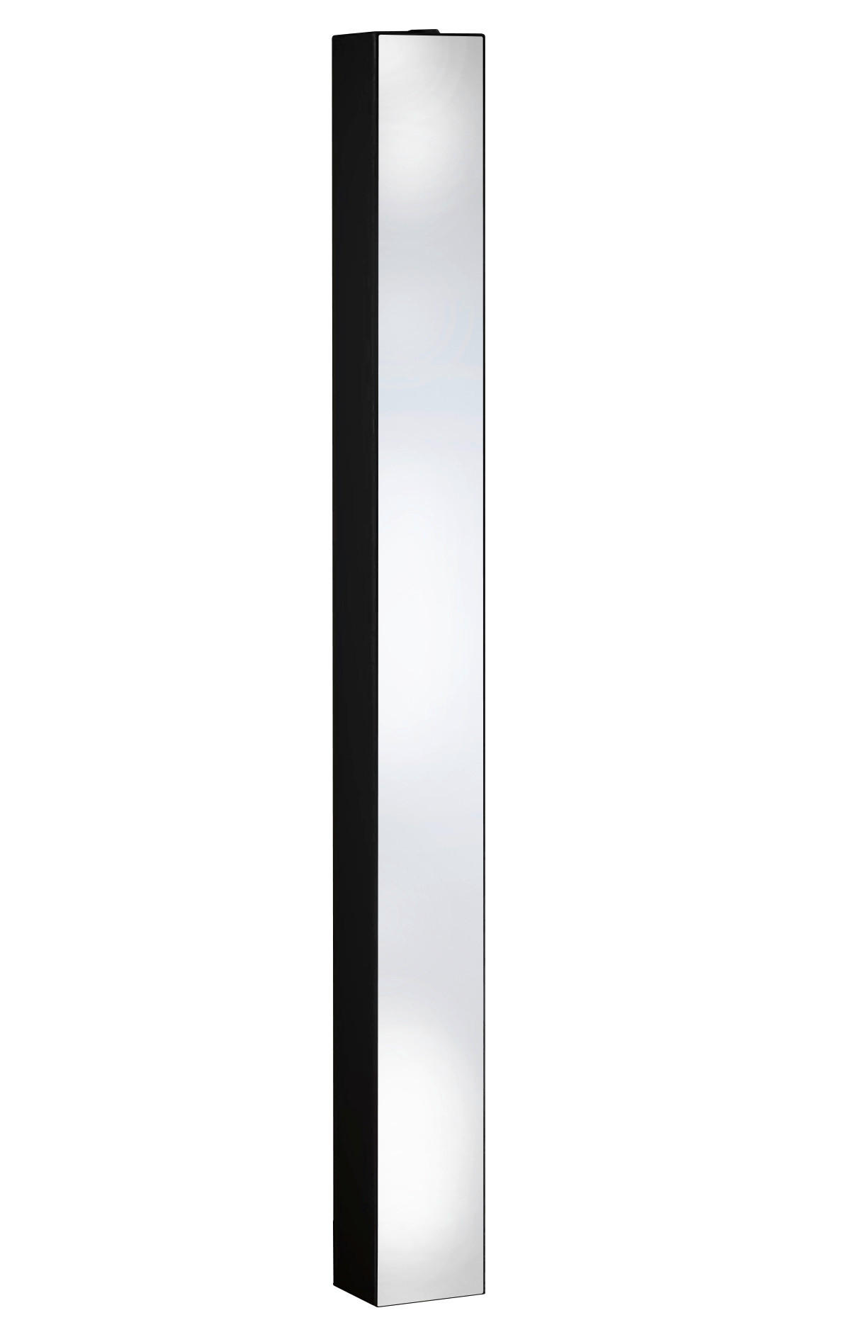 ZRCADLOVÁ SKŘÍŇKA, barvy stříbra, 14/158/12 cm - barvy stříbra, Design, kov/sklo (14/158/12cm) - MID.YOU