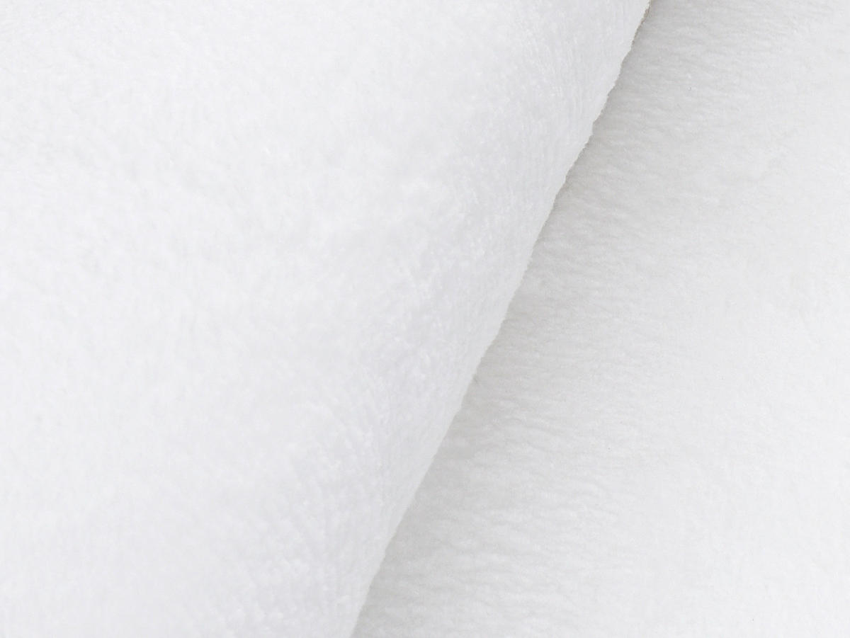 FELLTEPPICH 80 cm Blana Weiß rund  - Weiß, Basics, Textil (80cm) - Novel