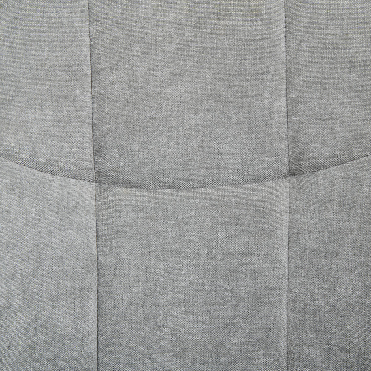 ARMLEHNSTUHL  in Eisen Chenille, Leinenoptik  - Schwarz/Grau, KONVENTIONELL, Textil/Metall (63/87/64cm) - MID.YOU