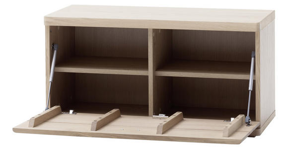 GARDEROBE Eichefarben - Eichefarben, Natur, Holz (260/204/38cm) - Linea Natura