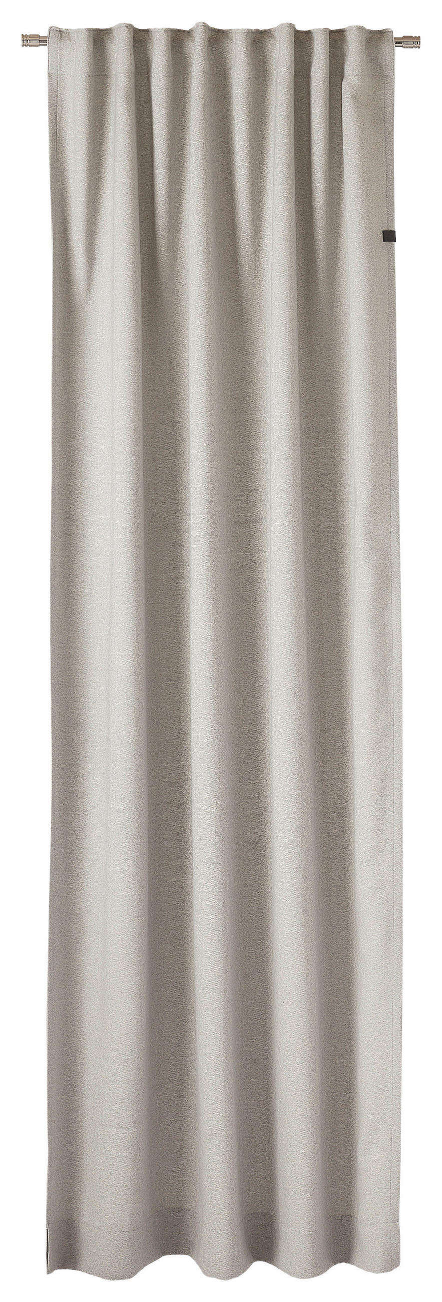 FERTIGVORHANG  blickdicht  130/250 cm   - Grau, Basics, Textil (130/250cm) - Schöner Wohnen