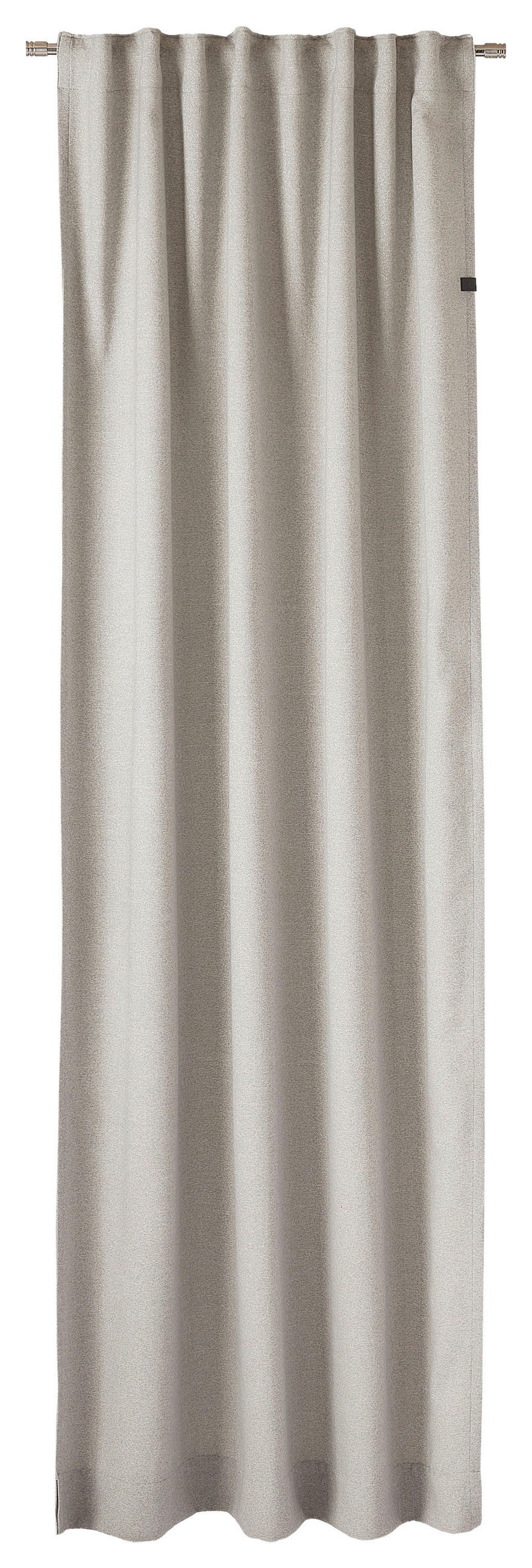 FERTIGVORHANG  blickdicht  130/250 cm   - Grau, Basics, Textil (130/250cm) - Schöner Wohnen