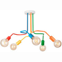PENDELLEUCHTE Domino 40/59/59 cm   - Multicolor, Design, Metall (40/59/59cm)