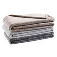 FELLDECKE YUKON 150/200 cm - Anthrazit, Design, Textil (150/200cm) - Novel