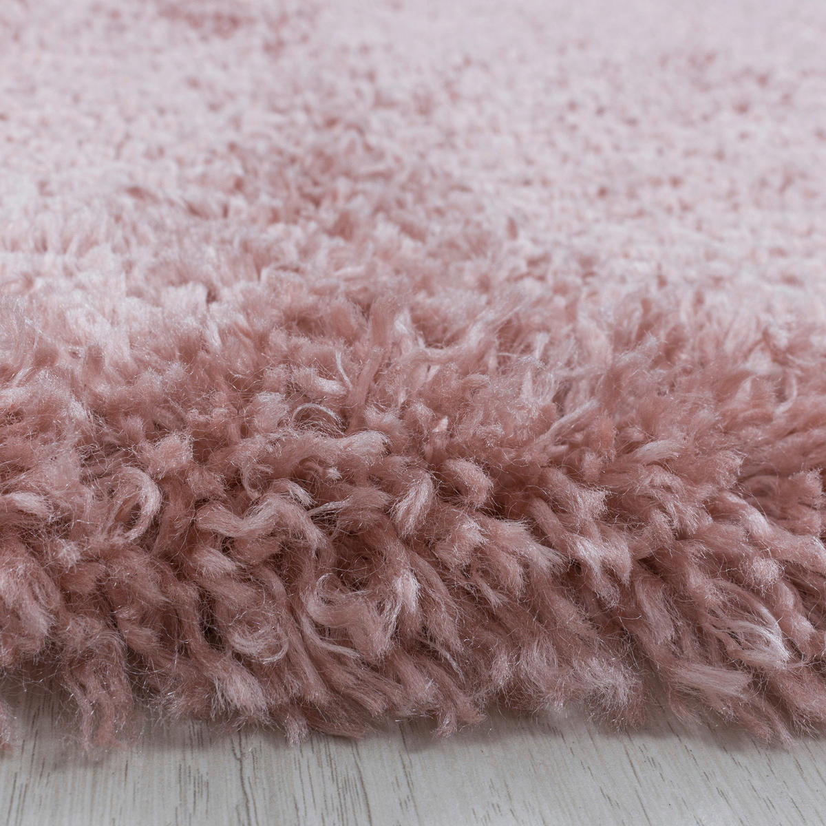 TEPIH VISOKOG FLORA 160/230 cm   ružičasta  Fluffy 3500 Rosa  - ružičasta, Basics, tekstil (160/230cm)