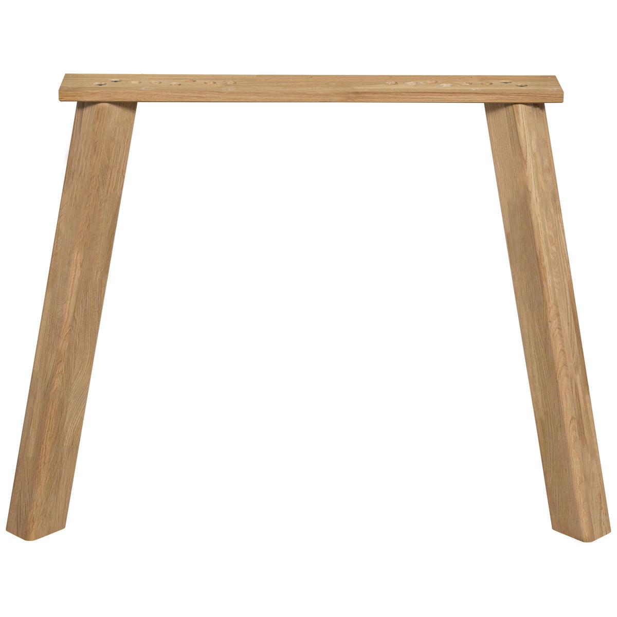 TISCHGESTELL Eichefarben   - Eichefarben, MODERN, Holz (79/73/11cm) - Livetastic