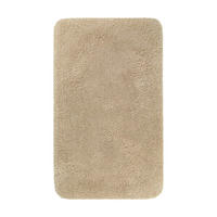 BADTEPPICH Beige, Cappuccino 55/65 cm  - Beige/Cappuccino, Basics, Kunststoff/Textil (55/65cm) - WECON HOME BASIC