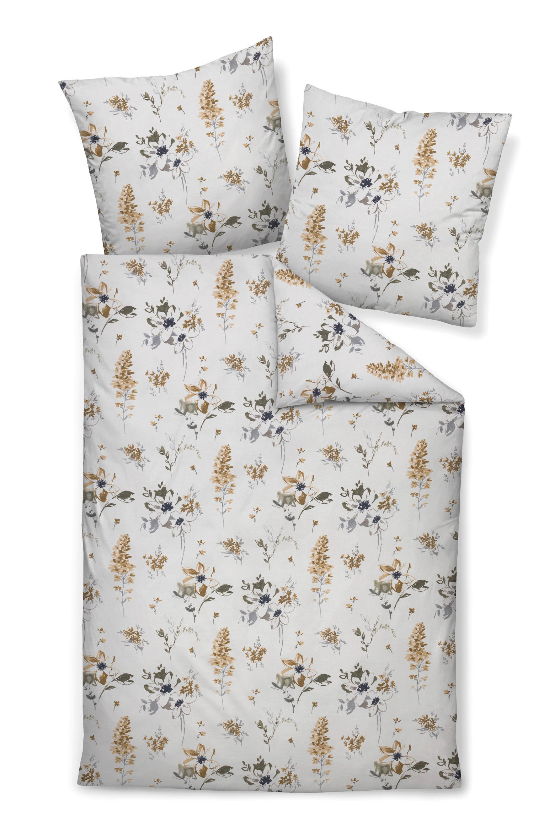 POVLEČENÍ, biber, béžová, 140/200 cm - béžová, Romantický / Rustikální, textil (140/200cm) - Janine