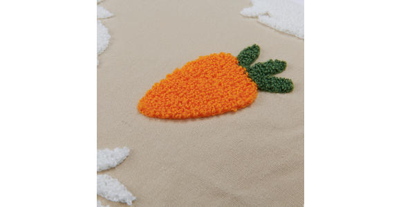 ZIERKISSEN  45/45 cm   - Weiß, Textil (45/45cm) - Esposa