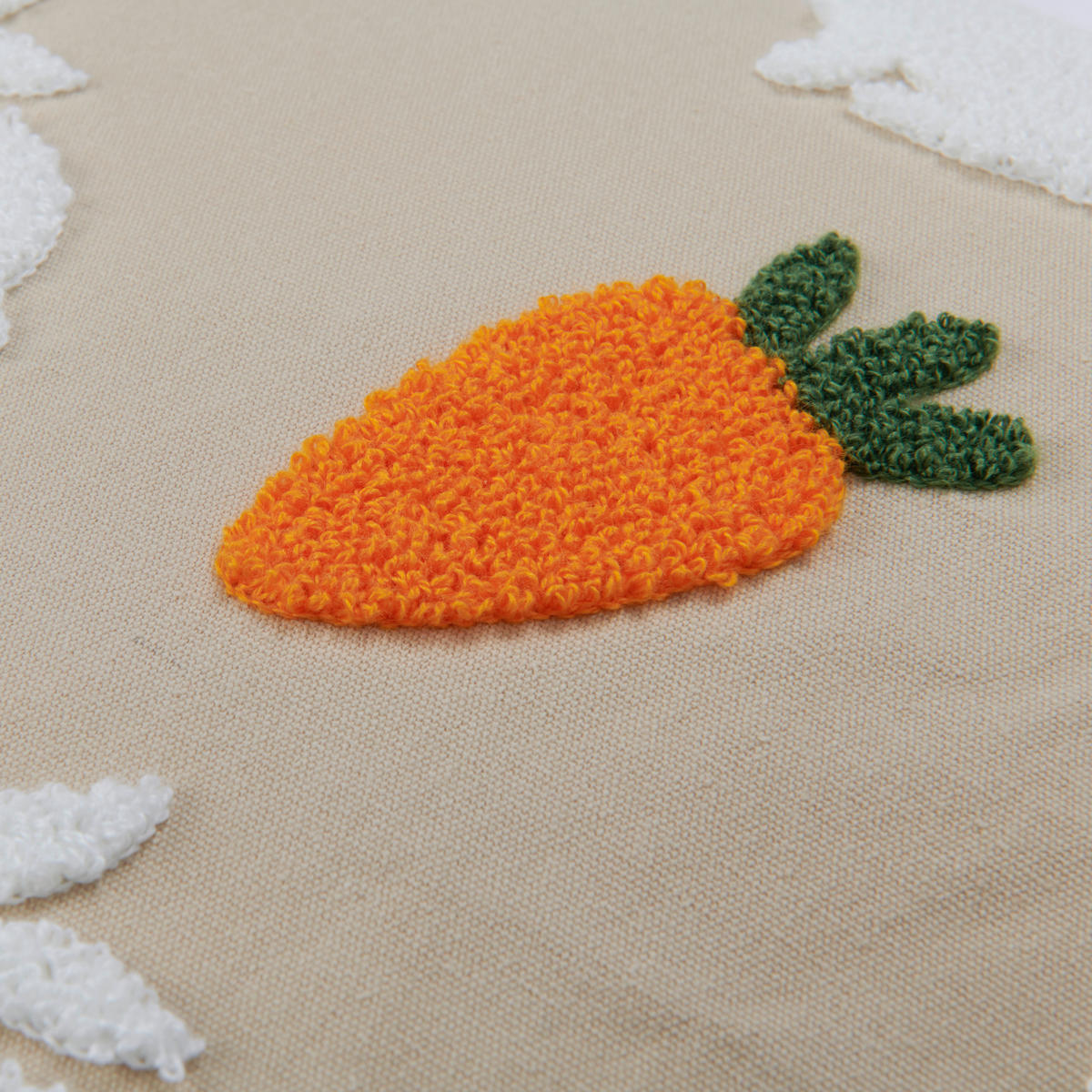 ZIERKISSEN  45/45 cm   - Weiß, Textil (45/45cm) - Esposa