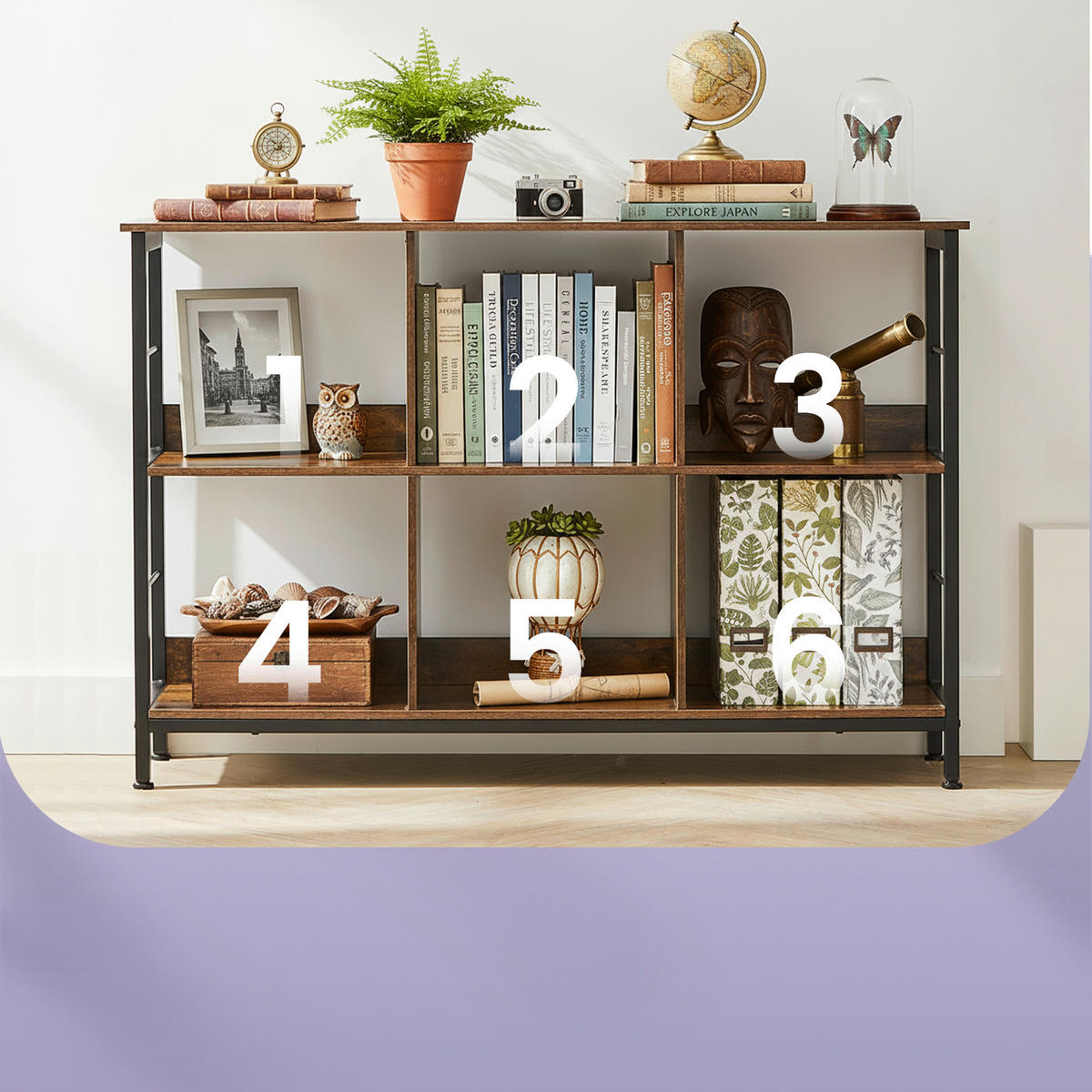 BEISTELLREGAL 120/80/30 cm  - Schwarz/Braun, Trend, Holzwerkstoff/Kunststoff (120/80/30cm) - Boxxx