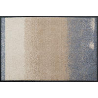 FUßMATTE  50/75 cm  Beige  - Beige, KONVENTIONELL, Kunststoff/Textil (50/75cm) - wash+dry