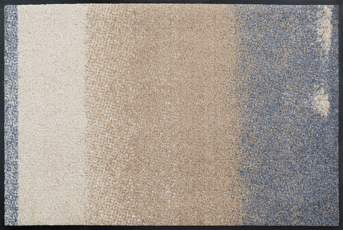 FUßMATTE  50/75 cm  Beige  - Beige, KONVENTIONELL, Kunststoff/Textil (50/75cm) - wash+dry